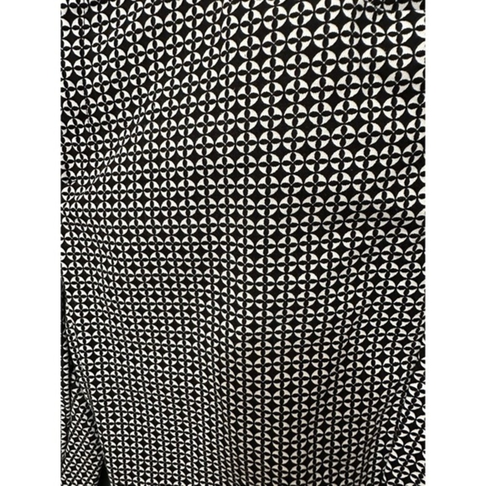 Gap Slim City Coupe Ankle Pants Black & White Stretch Flat Front Pockets SZ 8 - Picture 10 of 10